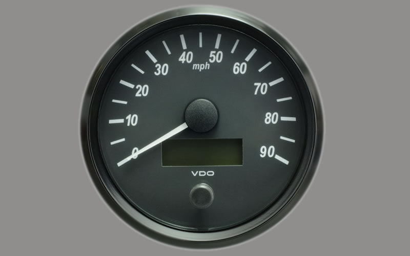 SingleViu Speedometer 90 Mph